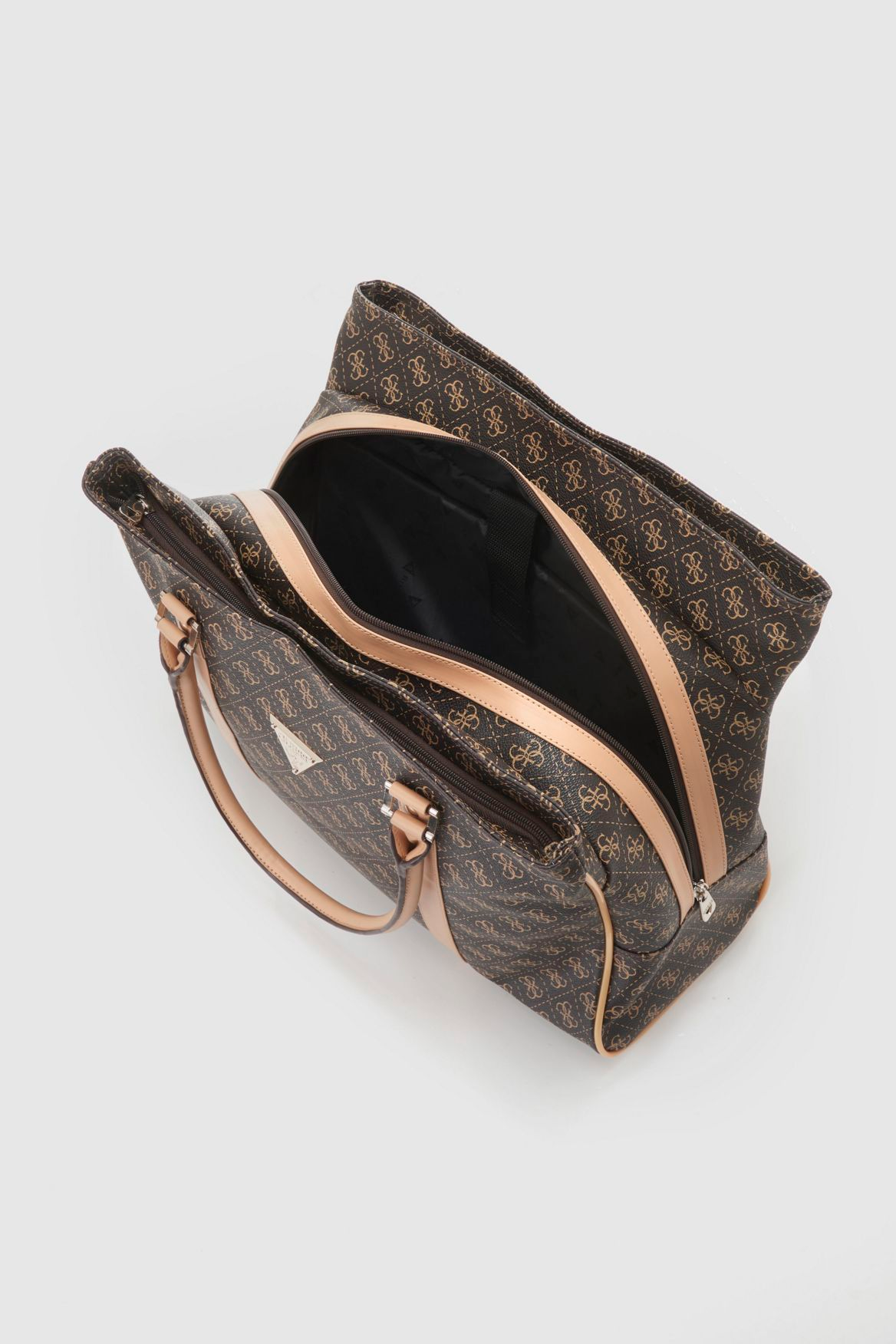 guess logo affair dome travel tote bag Guess Logo Affair Deluxe Travel Tote – Strandbags Australia