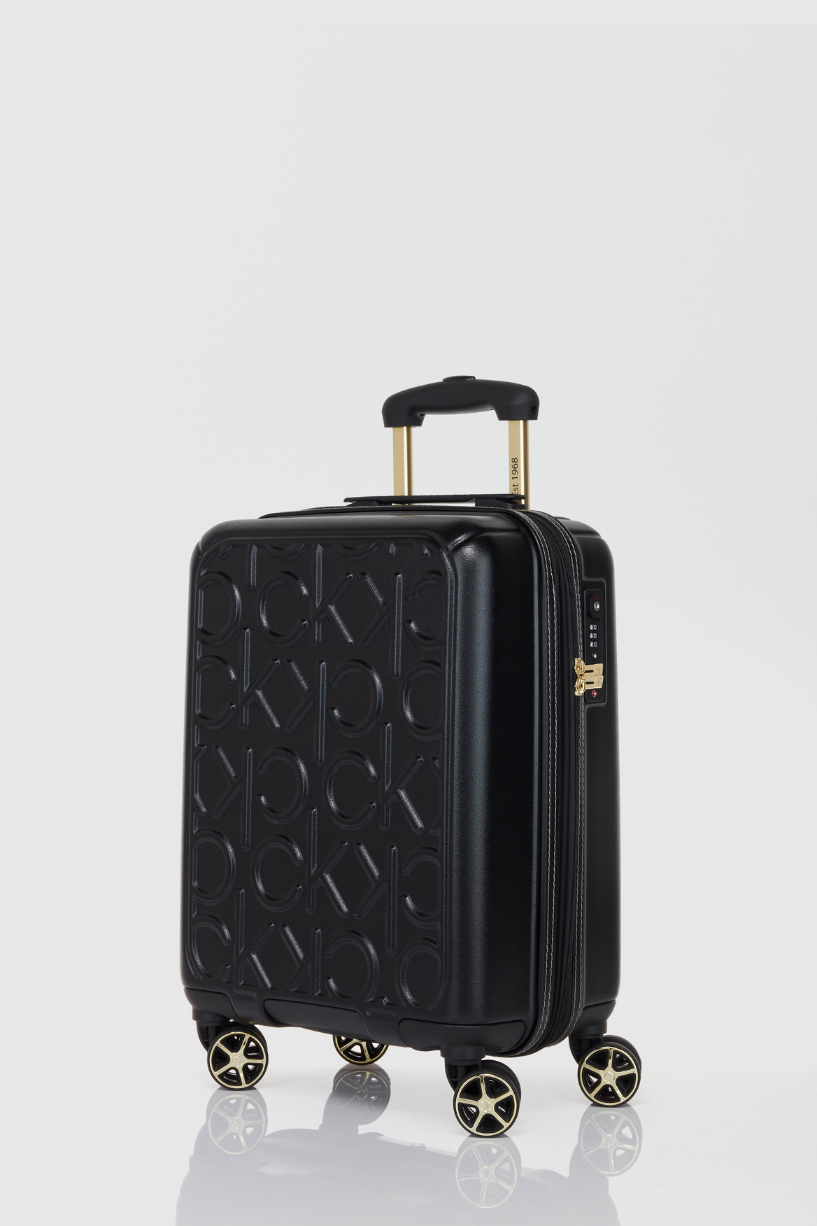Calvin klein monogram luggage sale