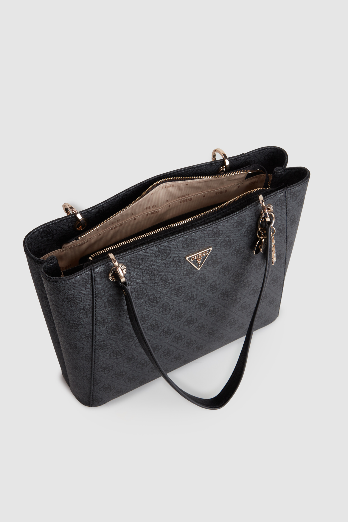 GUESS Eco Mietta Noel Tote Black : Guess