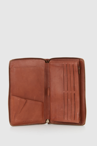 Payton Leather Passport Wallet