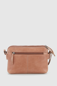 Drew Leather Crossbody Bag