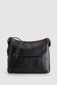 Maya Leather Large Crossbody Bag