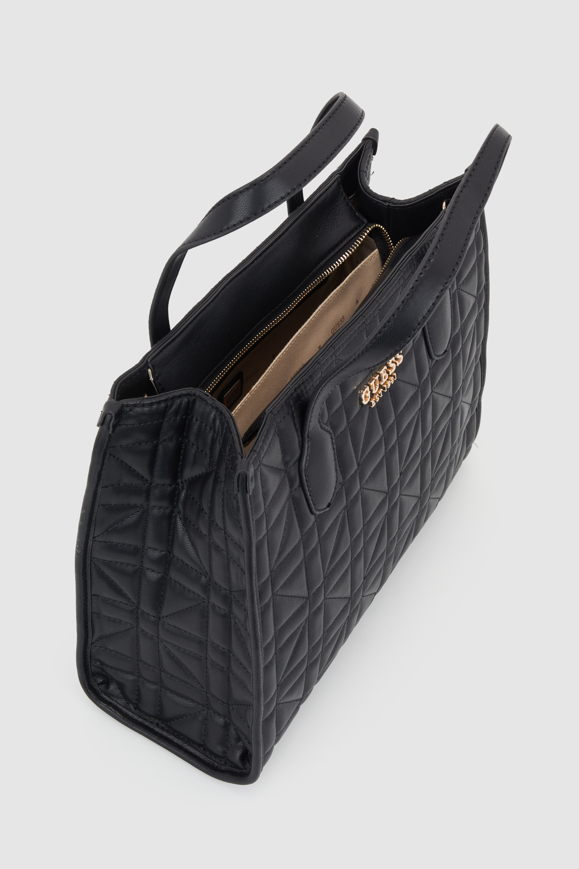 Guess quilted handbag deals