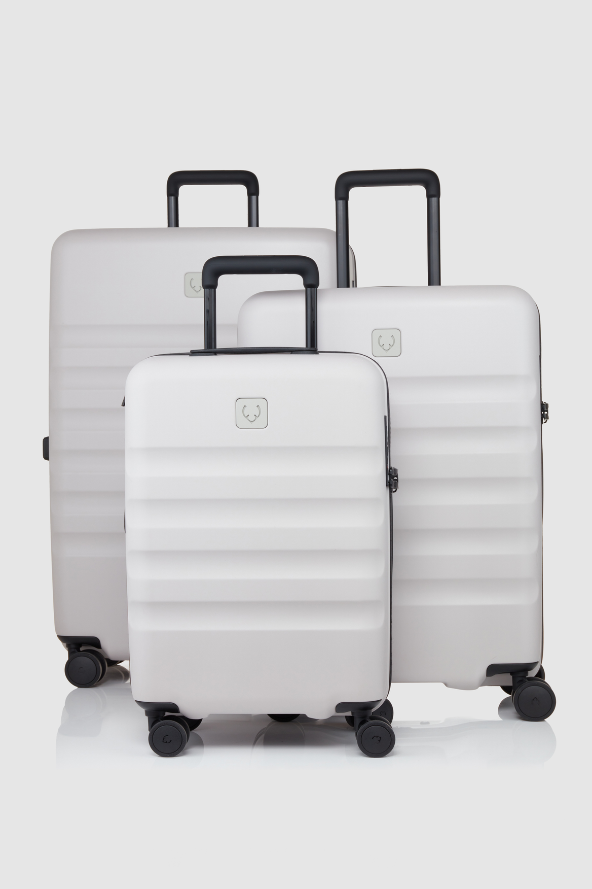 Antler Icon Stripe 3pc Suitcase Set Strandbags Australia