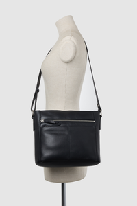Ty Leather Crossbody Bag