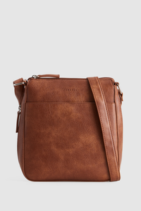 Zip Expandable Crossbody Bag
