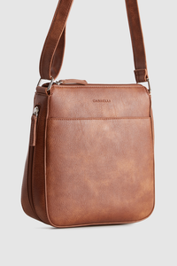 Zip Expandable Crossbody Bag