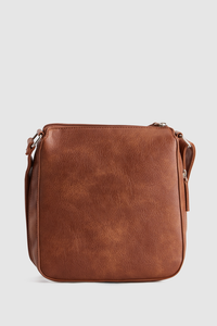 Zip Expandable Crossbody Bag