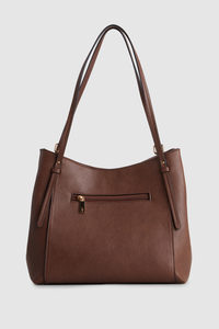 Triple Compartment Tote Bag