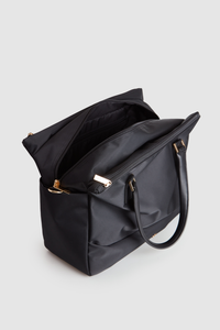 Twill Triple Tote