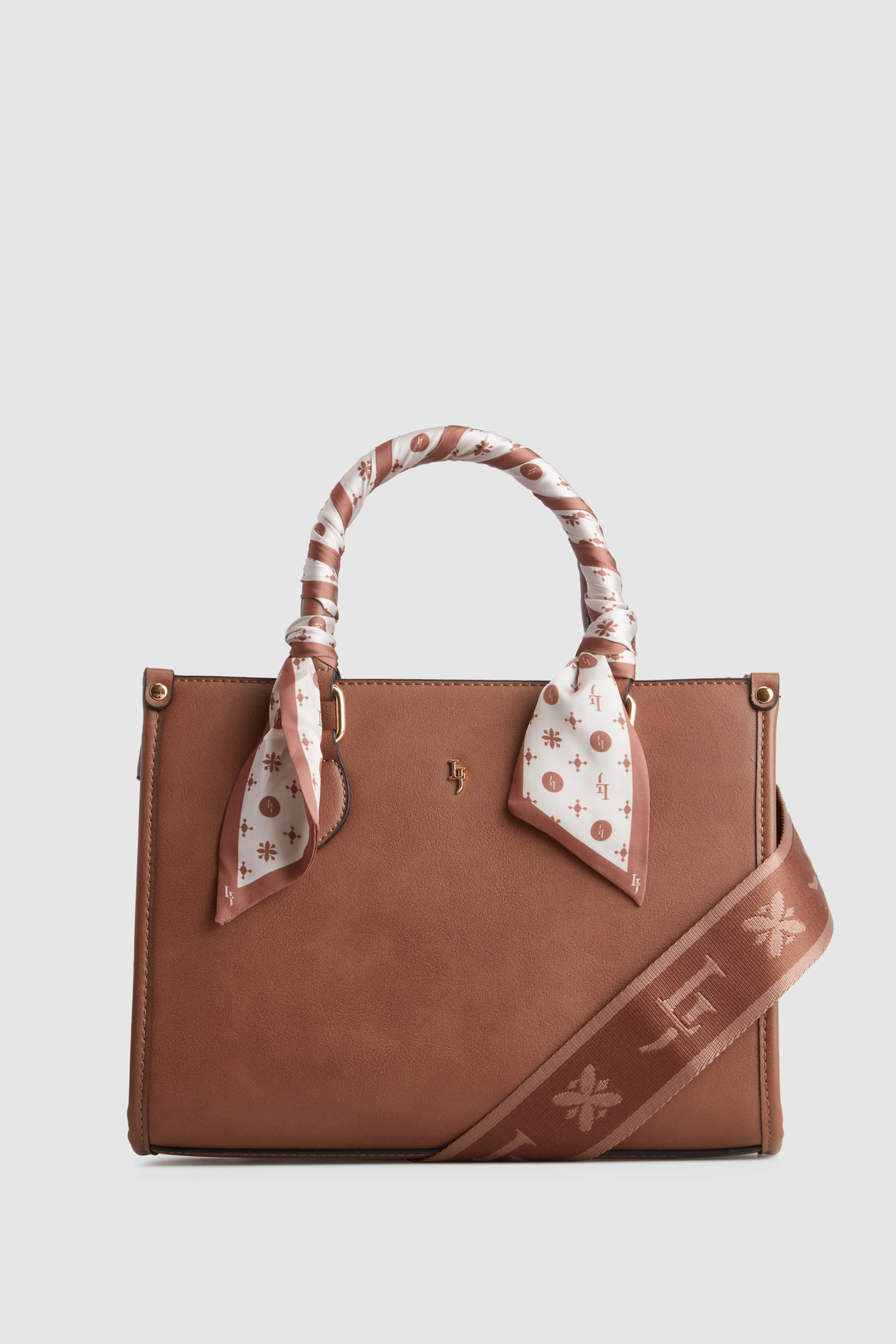 Laura Jones Small Tote Bag With Scarf – Strandbags Australia