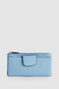 Leather Multi CC Slim Purse