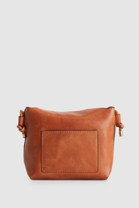 Clara Leather Curve Top Crossbody