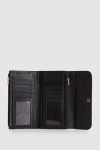 Millie Leather Slim Clutch