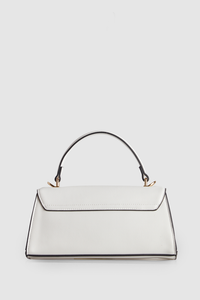 Belt Logo Top Handle Bag