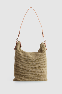 Rayon Crochet Bucket Bag