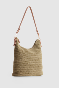 Rayon Crochet Bucket Bag
