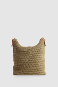 Rayon Crochet Bucket Bag