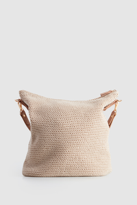 Rayon Crochet Bucket Bag