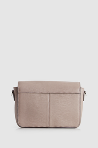 Grace Leather Flap Crossbody Bag