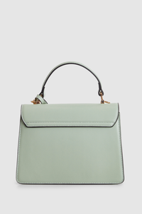 Embossed Top Handle Bag