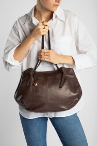 Alana Leather Tote Bag