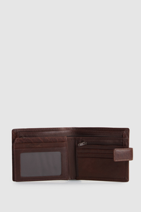 Leather Tab Wallet