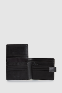 Leather Tab Wallet