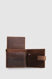 Leather Tab Wallet