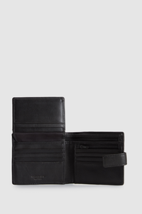 Leather Tab Wallet