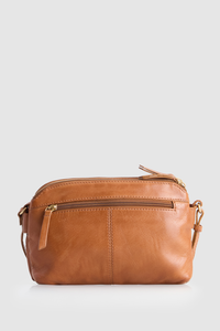 Elise Leather Weave Crossbody Bag