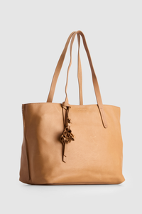 Elena Leather Tote Bag