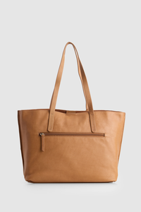 Elena Leather Tote Bag