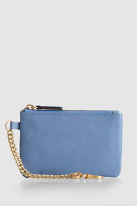 Leather Mini Slim Pouch Charm