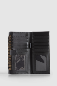 Alina Straw Large Wallet