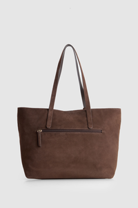 Elena Suede Tote Bag
