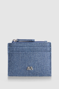 Denim Credit Card Holder