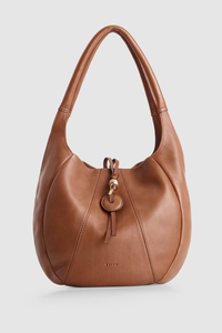 Elara Leather Hobo Bag