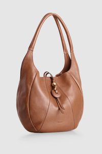Elara Leather Hobo Bag
