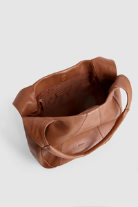Elara Leather Hobo Bag