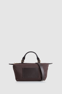 Noosa Leather Trim Crossbody Bag