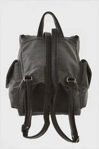 Linen Look Backpack