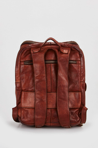 Leather Large Backpack