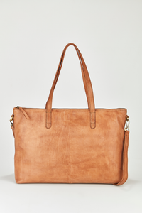 Alba Leather 14' Laptop Tote Bag