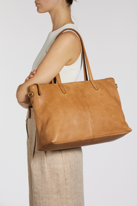 Alba Leather 14' Laptop Tote Bag