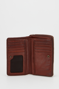 Swerve Leather Medium Wallet