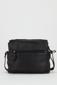 Ari Leather Tassel Crossbody Bag