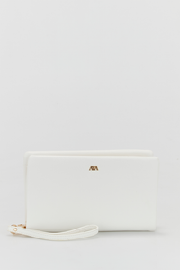Double Ziparound Clutch Wallet