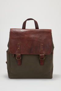 Noah Canvas/Leather Backpack