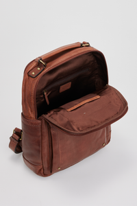 Rado Leather I-Pad Backpack